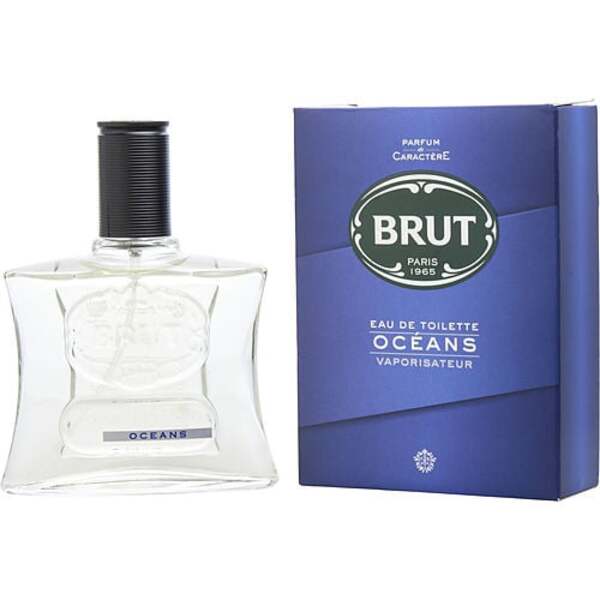 Brut Oceans - Men's EDT Spray - 3.3 oz - Aquatic Musk Scent