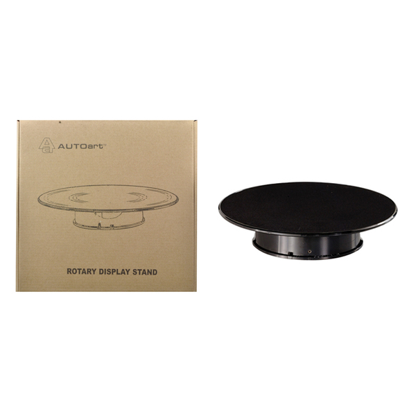 Autoart Rotary Display Turntable Stand - 10 Inch Black
