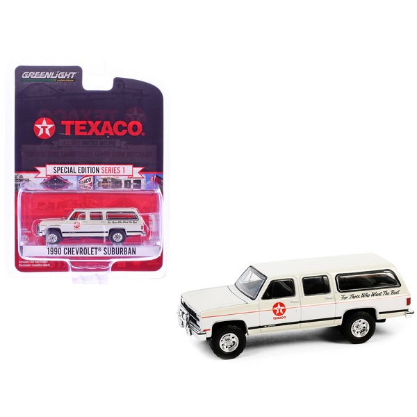 Greenlight 1990 Chevy Suburban Texaco 1/64 Diecast Model