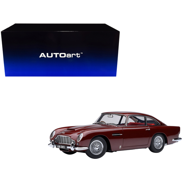 Autoart Aston Martin DB5 RHD - Dubonnet Rosso Red 1/18 Scale
