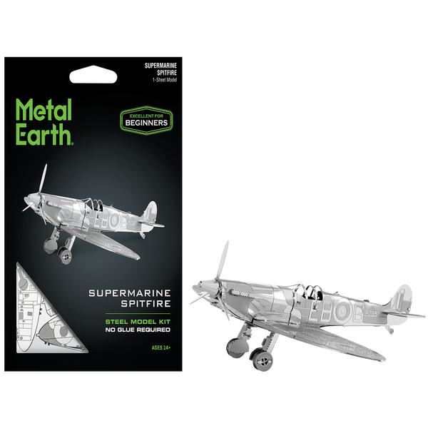 Metal Earth Supermarine Spitfire 'RAF' - Easy Assembly