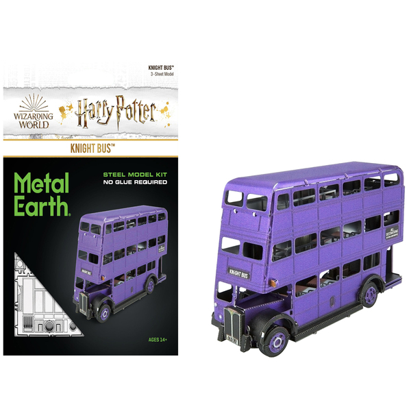 Metal Earth Harry Potter Knight Bus - 3" Model Kit