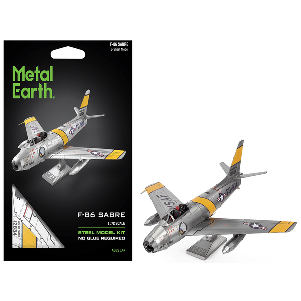 Metal Earth F-86 Sabre "Jolley Roger" - Model Kit