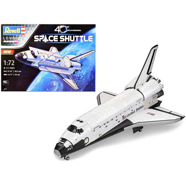 Revell NASA Space Shuttle 40th Anniversary 1/72