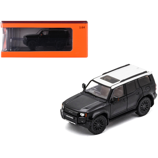 GCD 1/64 Land Cruiser Prado 250 - Black/White