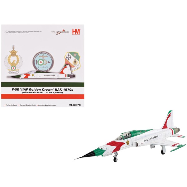 Hobby Master F-5E Tiger II IIAF "Golden Crown" 1/72 Diecast Model