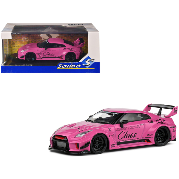 Solido Nissan GT-R (R35) LB-Silhouette Works 1/43 - Pink