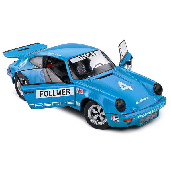Solido 1/18 Porsche 911 RS 3.0 #4 George Follmer IROC Diecast