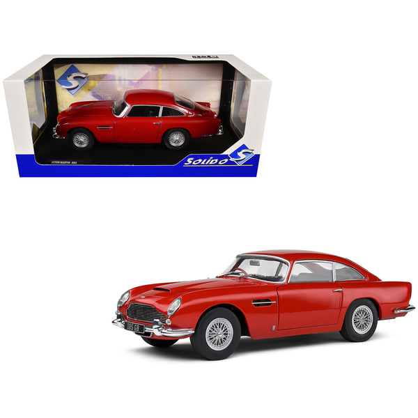 Solido 1964 Aston Martin DB5 RHD Red Metallic 1/18 Diecast
