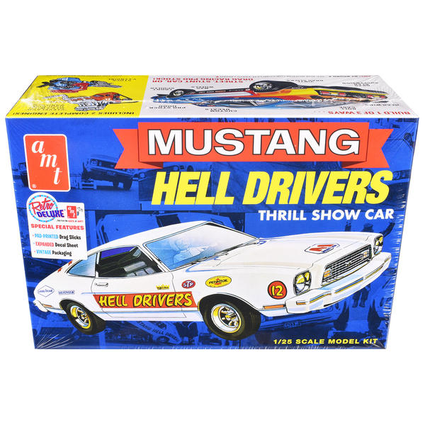 AMT 1977 Ford Mustang "Hell Drivers" 1/25 Model Kit