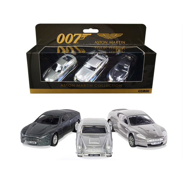 Corgi James Bond 007 Aston Martin Car Set - 3 Piece, 3 Inch