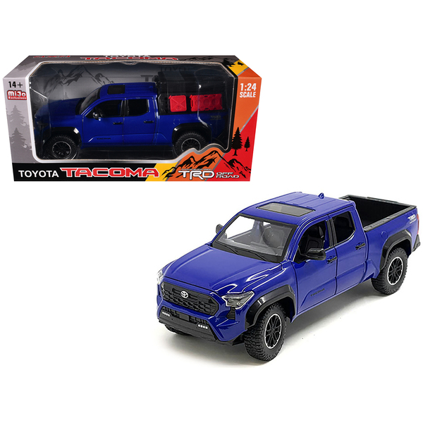 Toyota Tacoma TRD Off-Road Camper - Blue Metallic 1/24