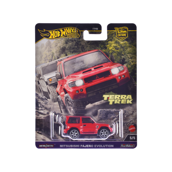 Hot Wheels Mitsubishi Pajero Evolution: Rally Red