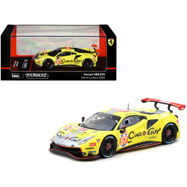 Tarmac Works Ferrari 488 GTE Kessel Racing Le Mans 1/64 Diecast