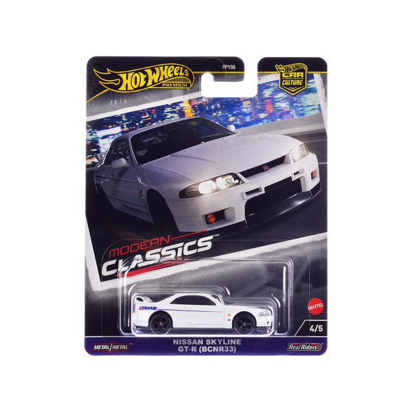 Hot Wheels Nissan Skyline GT-R GReddy 1:64 Diecast Car - White