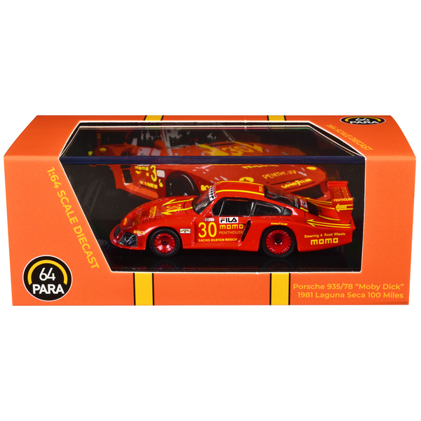 Paragon Porsche 935/78 Moby Dick Moretti Momo 1/64 Diecast - PA-55802