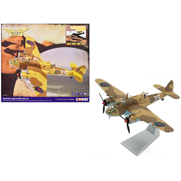 Corgi Bristol Beaufort MkIa Bomber 1/72 Scale