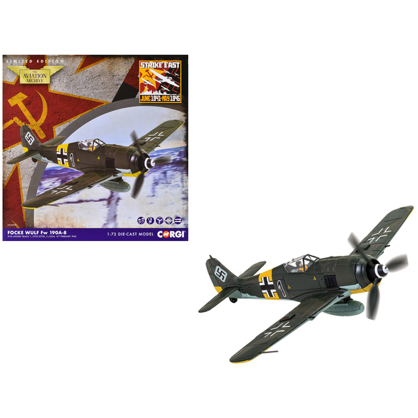 Corgi Focke-Wulf Fw 190A-8 'Black 1' Otto Kittel 1/72