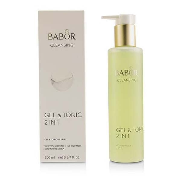 Babor 2-in-1 Cleansing Gel & Tonic - 6.75 fl oz (200ml) - For All Skin Types