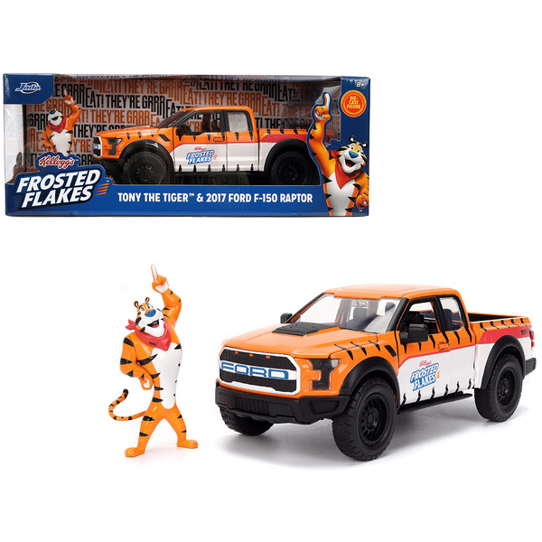 Jada 2017 Ford F-150 Raptor "Frosted Flakes" Orange 1/24