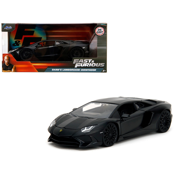 Jada Shaw's Lamborghini Aventador Matt Black 1/24