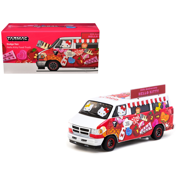 Tarmac Works Hello Kitty Food Truck Dodge Van 1/64