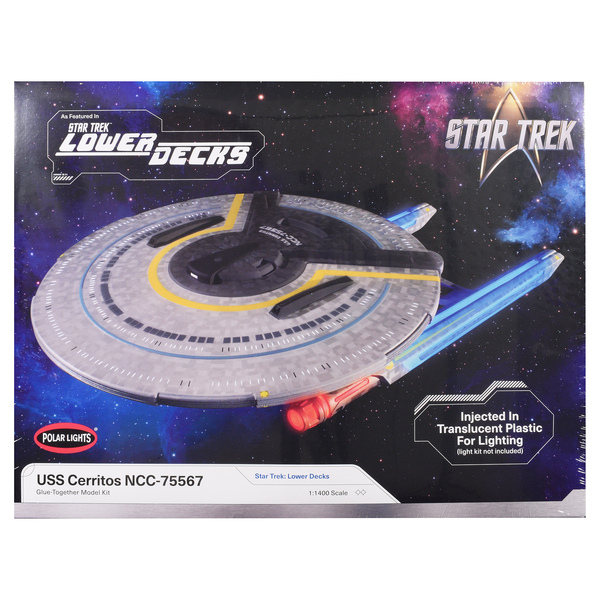 Polar Lights USS Cerritos NCC-75567 1/1400 Scale Model