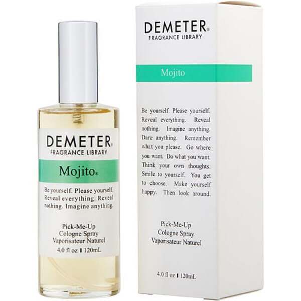 Demeter Mojito Cologne Spray - 4 oz Refreshing Unisex Fragrance