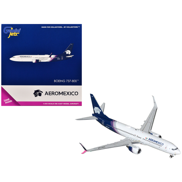 GeminiJets Aeromexico 737-800 (N957AM) 1/400 Diecast Model