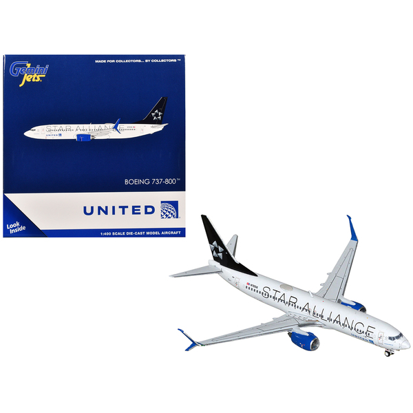 GeminiJets United Star Alliance 737-800 1/400 Diecast Model