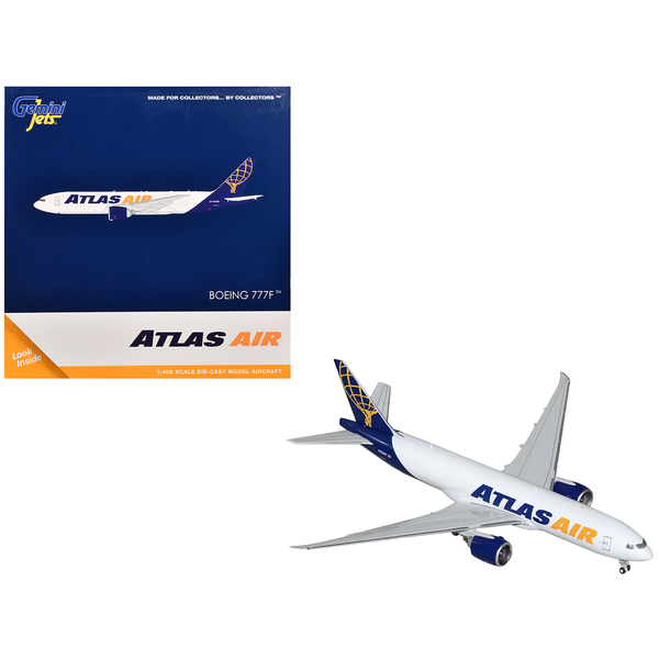 GeminiJets Atlas Air Boeing 777-200LR 1/400 Scale Model