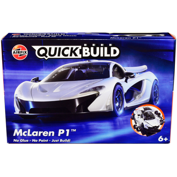 Airfix Quickbuild McLaren P1 White 7.5 in
