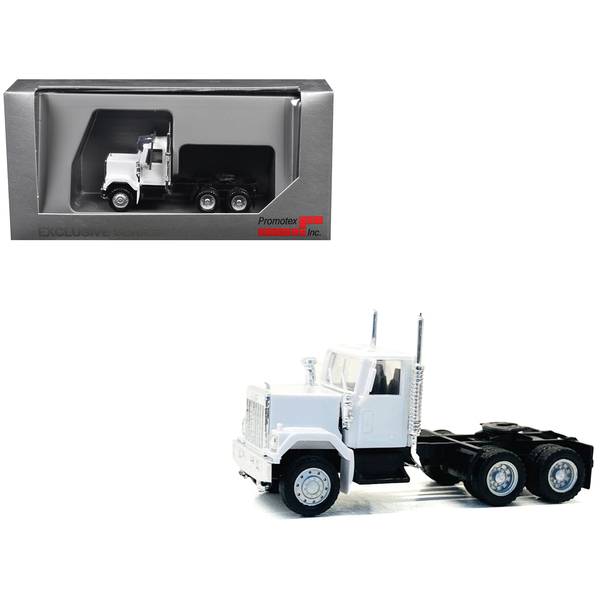 Promotex GMC Short Day Cab HO Scale 1/87 White