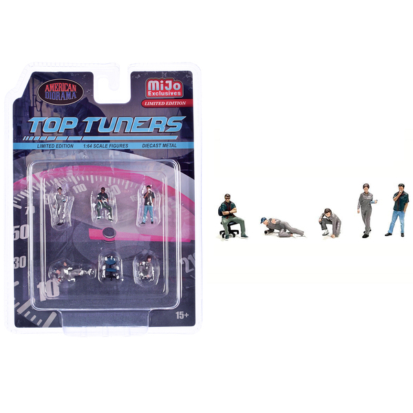American Diorama "Top Tuners" 1/64 Scale Figure Set