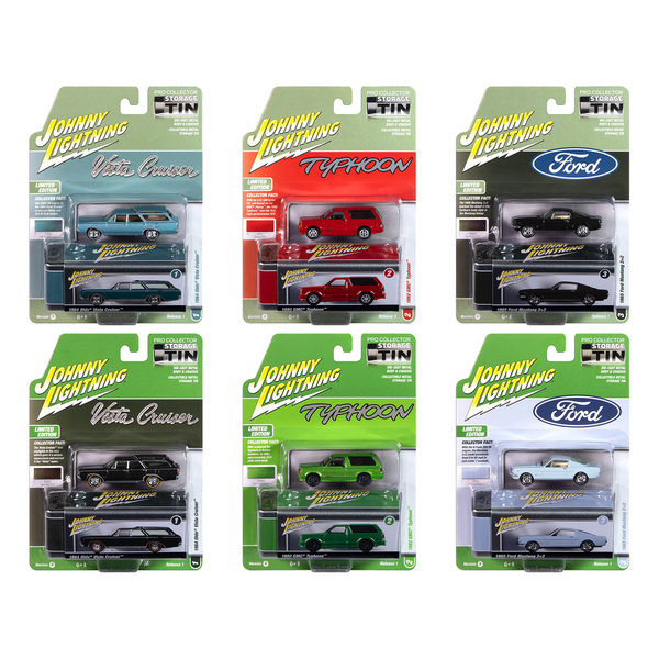 Johnny Lightning Collector's Tin: Release 1 (6 Cars)