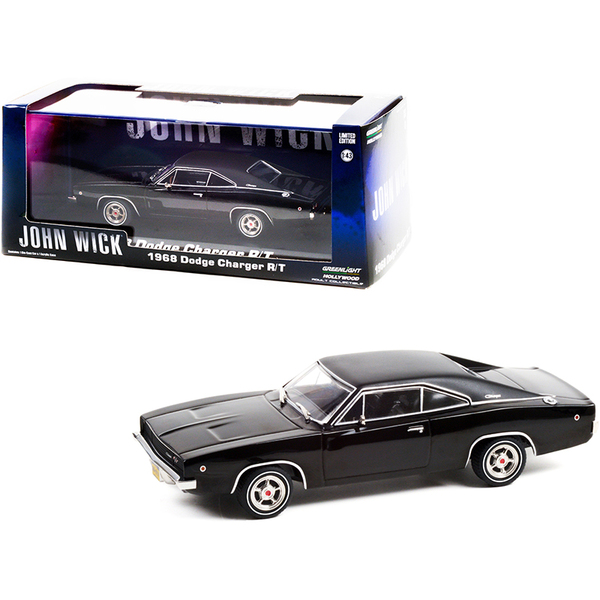 Greenlight 1968 Dodge Charger R/T John Wick Black 1/43