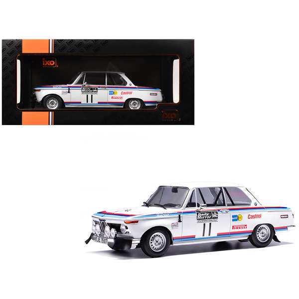 Ixo BMW 2002 #11 RAC Rally 1/18 Scale Diecast Model