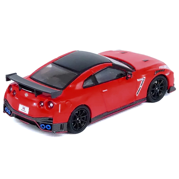 Inno Models 1/64 Nissan GT-R R35 Nismo Red Carbon Fiber Diecast