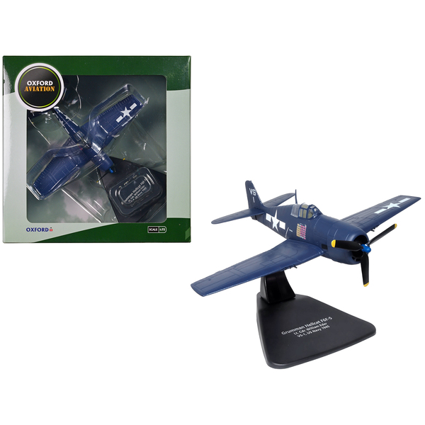 Oxford Diecast Grumman Hellcat F6F-5 Lt Cdr Eder 1/72 Scale