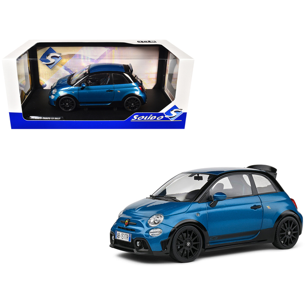 Solido 1:18 Fiat 695 Abarth Tributo 131 Rally Podium Blue