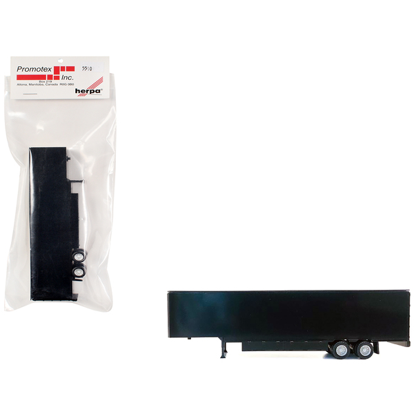 Promotex 48ft Moving Van Trailer - HO Scale - Black