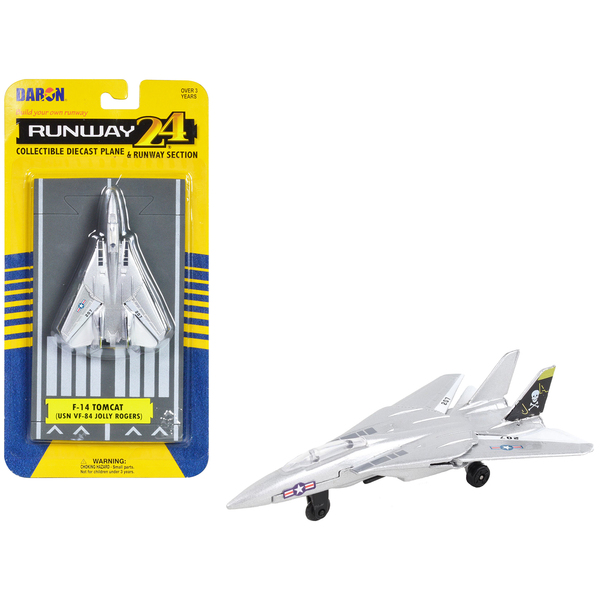 Runway24 F-14 Tomcat "Jolly Rogers" Diecast Model - 4.25"