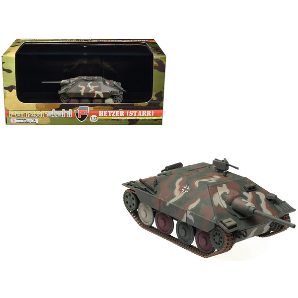 Panzerstahl 1/72 Hetzer (Starr) Tank Destroyer: Kampfgruppe Milowitz