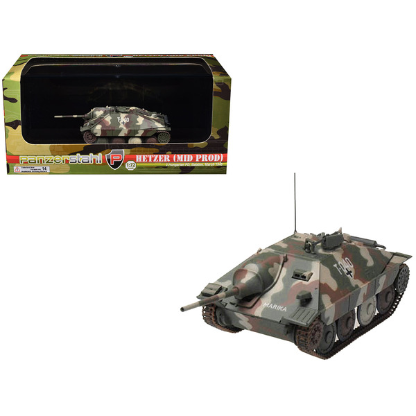 Panzerstahl Hetzer "Marika" 1/72 Diecast - Hungarian 2nd Panzer Div