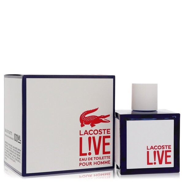 Lacoste L!VE Eau de Toilette 3.4 oz - Zesty & Energetic