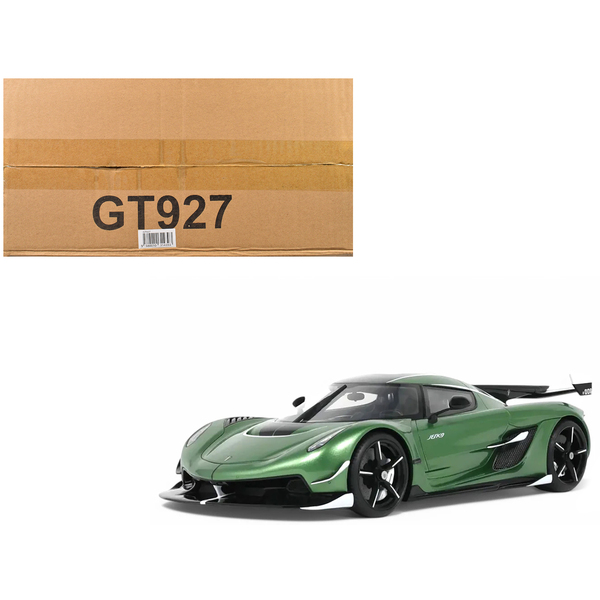 GT Spirit 1:18 Koenigsegg Jesko - Green/Black Stripes