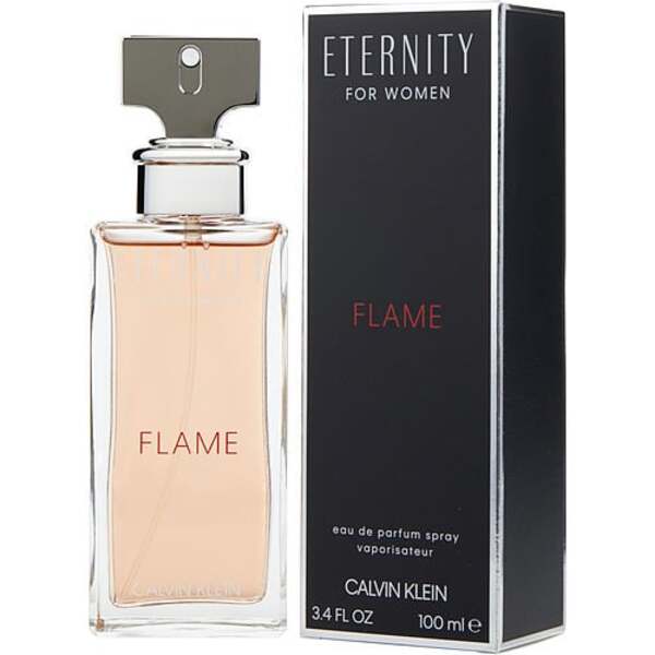 Eternity Flame 3.4 Oz Eau De Parfum Spray for Women - Captivating Fragrance