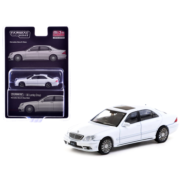 Tarmac Works 1/64 Mercedes S-Class Wald Alabaster White Diecast