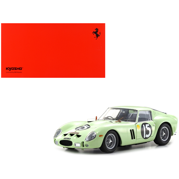 Kyosho 1/18 Ferrari 250 GTO #15 Goodwood Winner Diecast Model