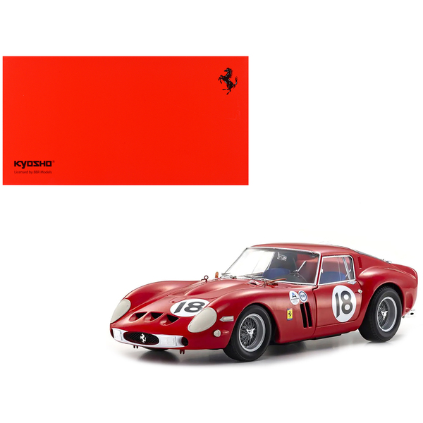 Kyosho Ferrari 250 GTO Daytona Winner 1/18 Scale Model
